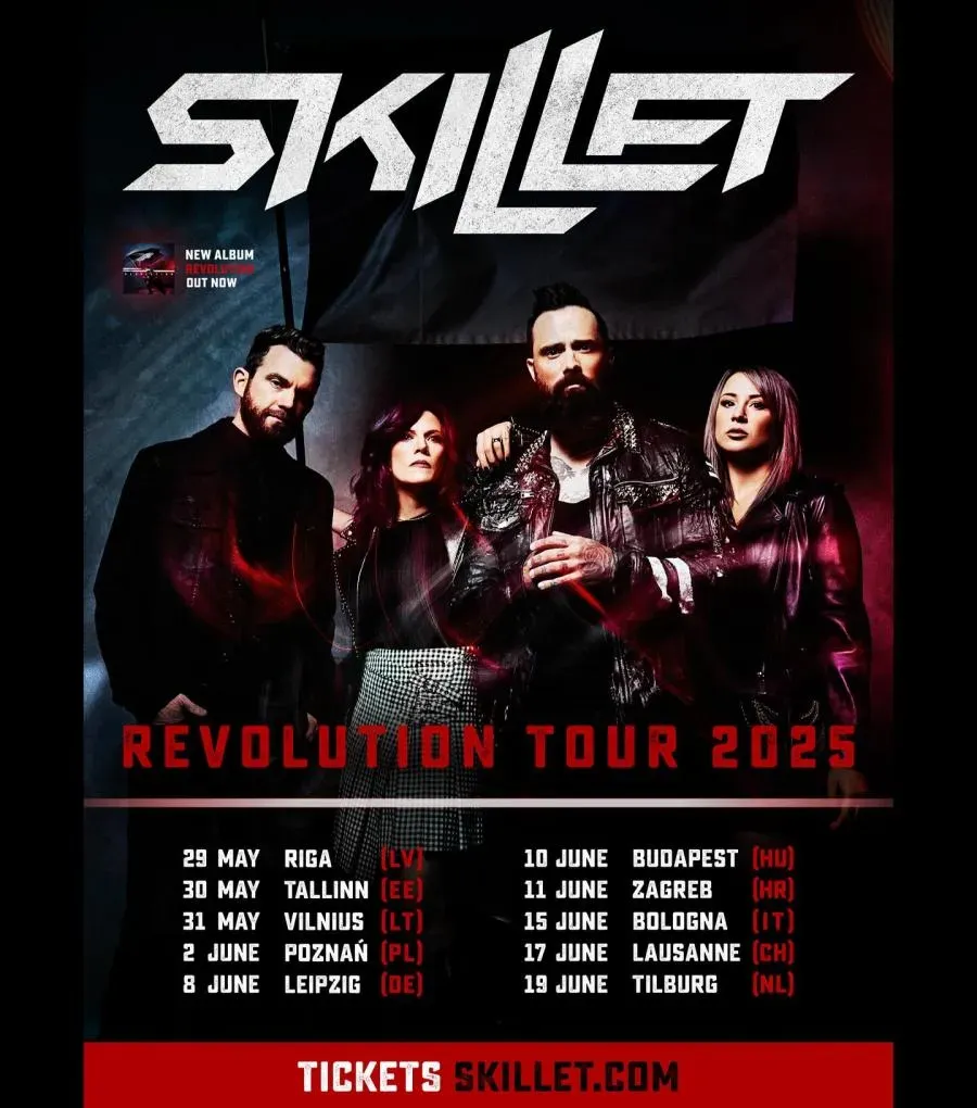 Skillet at The Music Station - Madrid