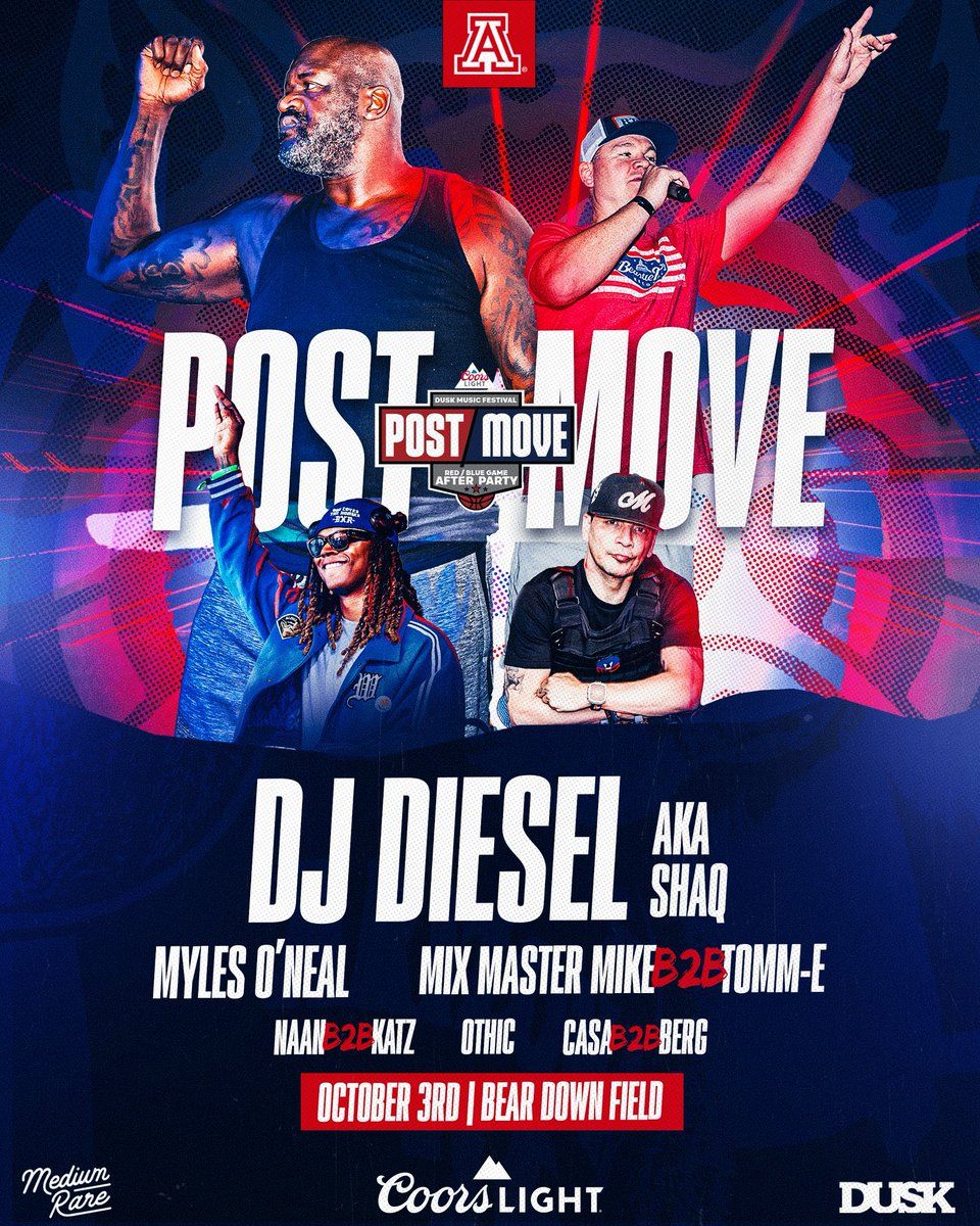 Red-Blue PostMove Afterparty: DJ Diesel