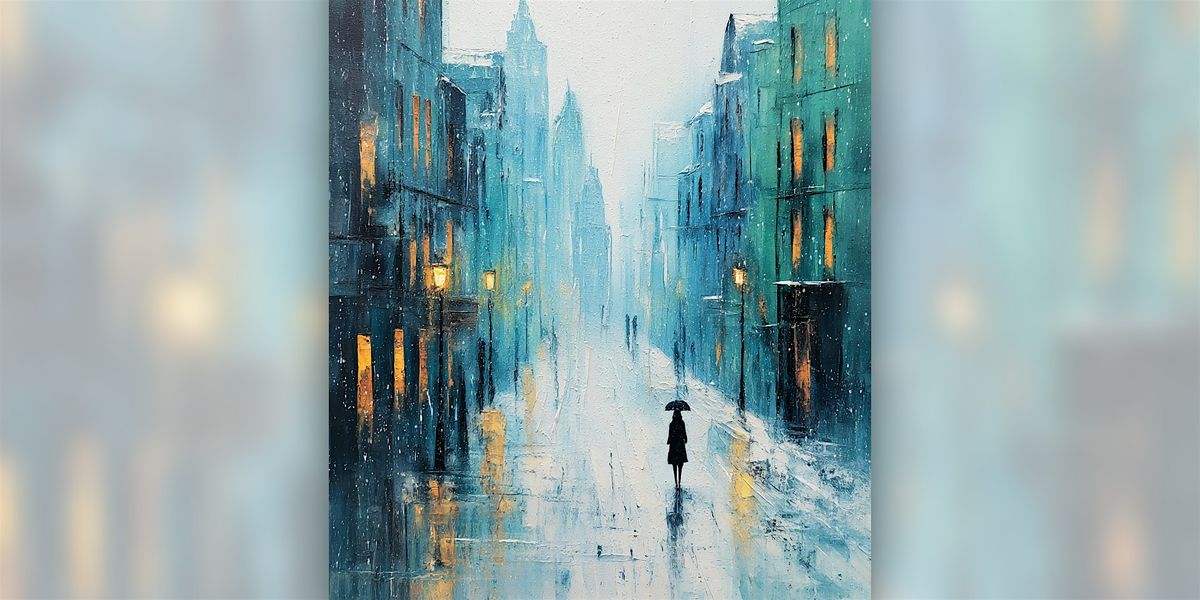 Walk Through a Winter's City - Paint Along (& NA Sip)