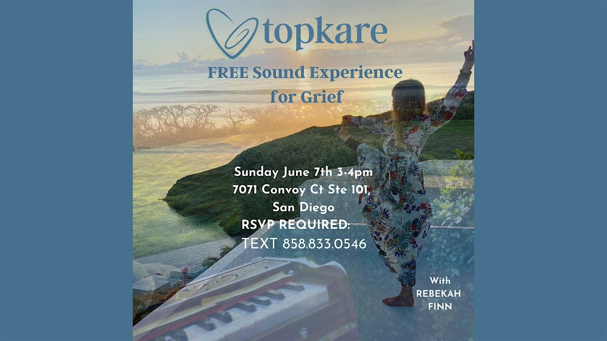 Free Community Sound Experience for Grief