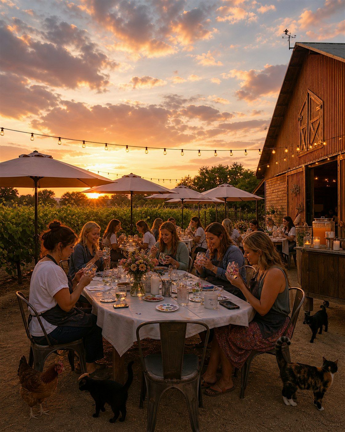 Syrah at Sunset: A Stemless Glass Workshop with Jen Bell