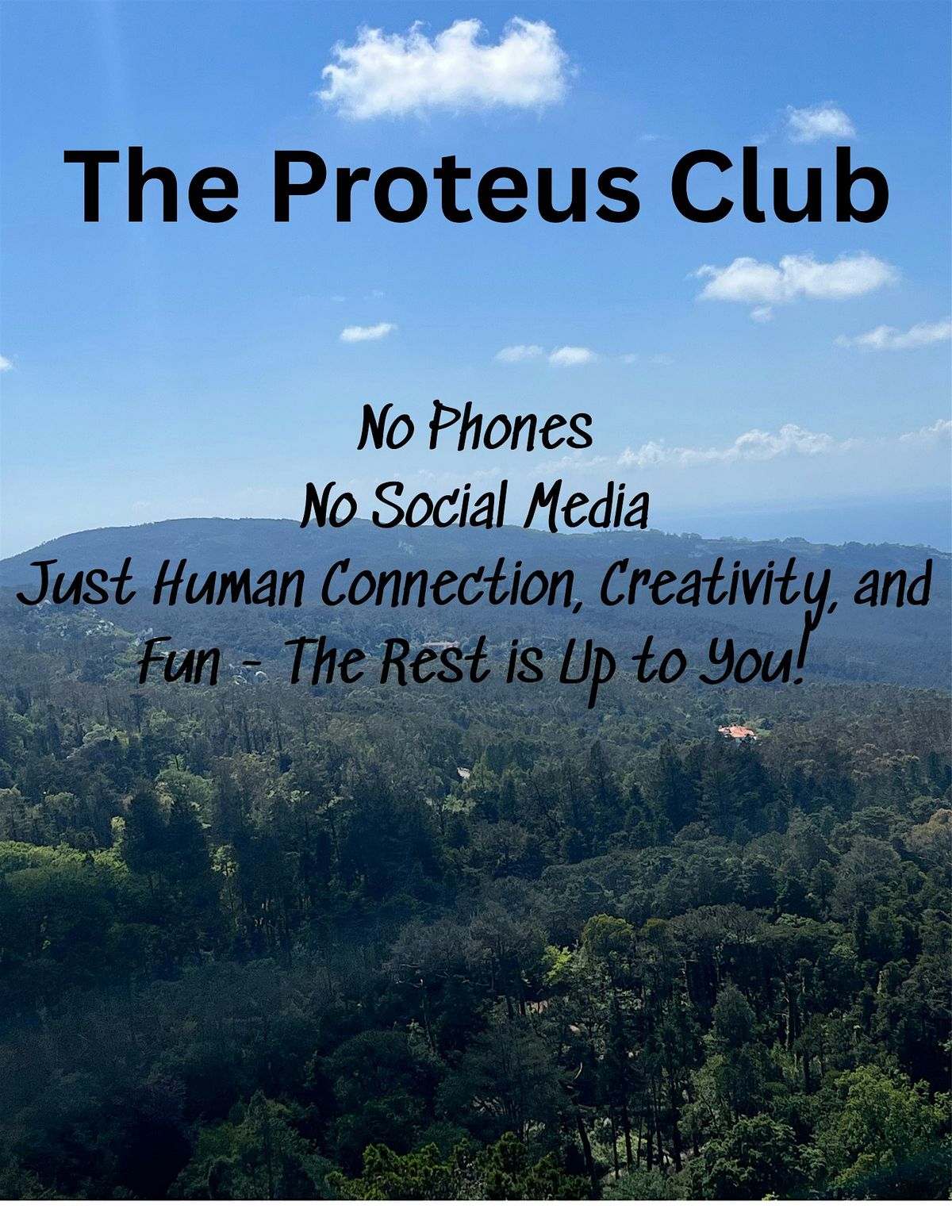 The Proteus Club: A Phone-Free Creative Workshop!