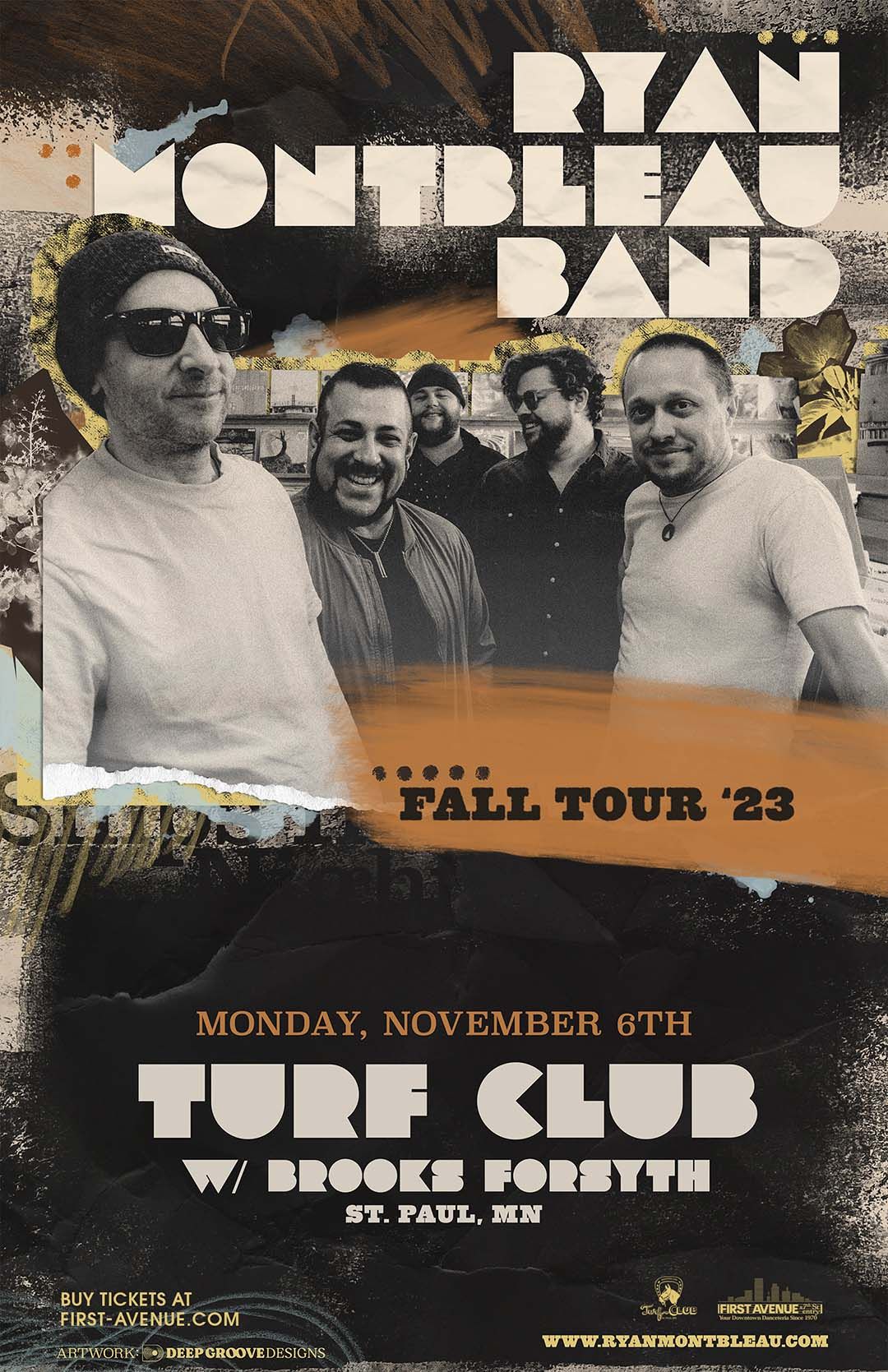 Ryan Montbleau Band at 3S Artspace