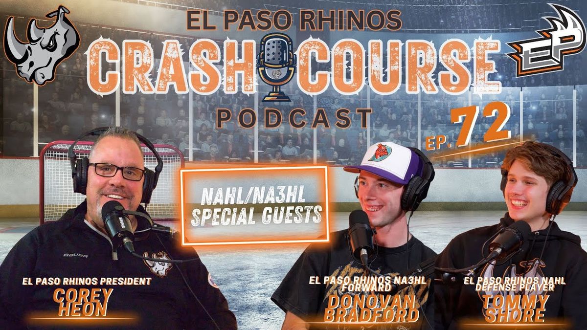 El Paso Rhinos at Oklahoma Warriors