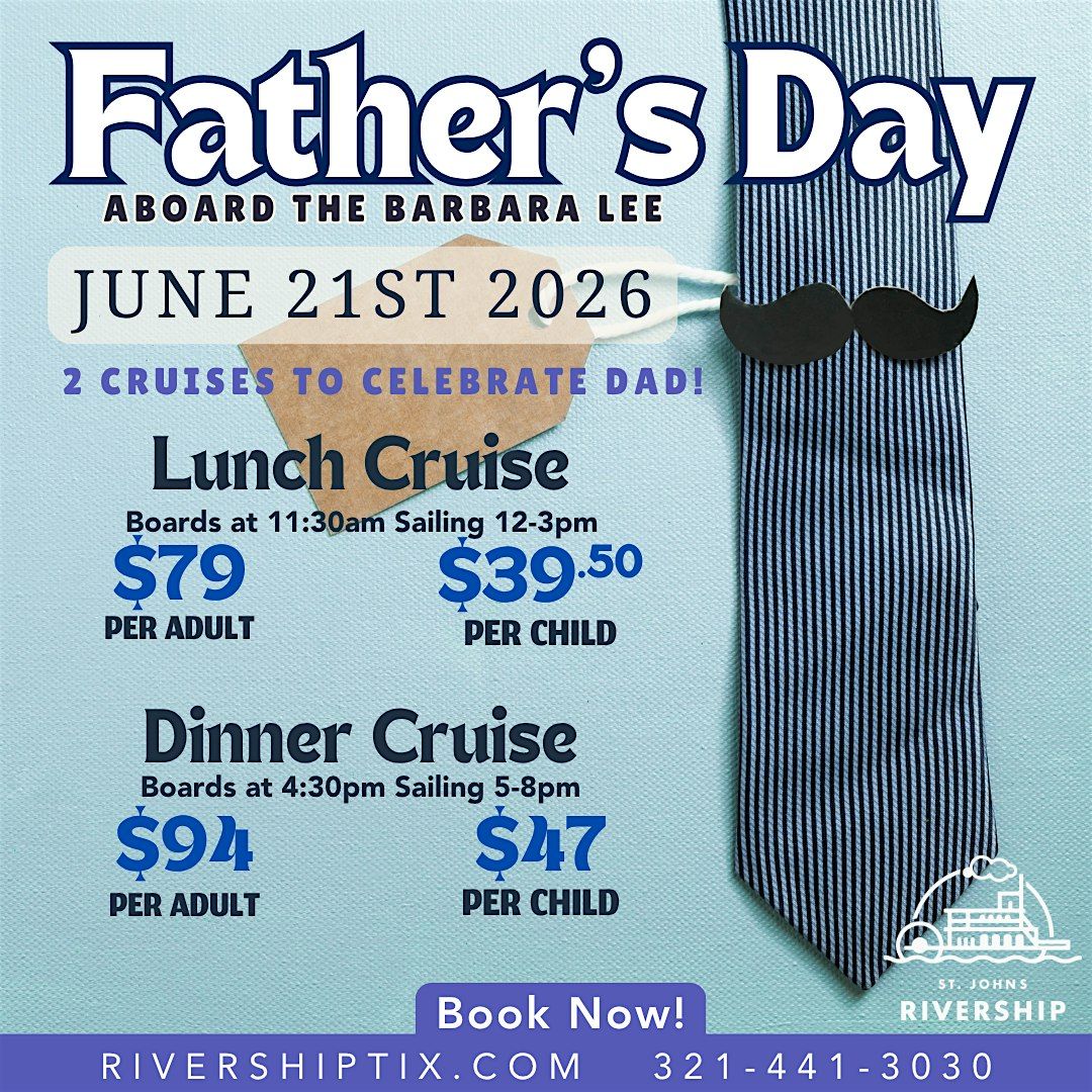 Father's Day 2026 Aboard the Barbara Lee