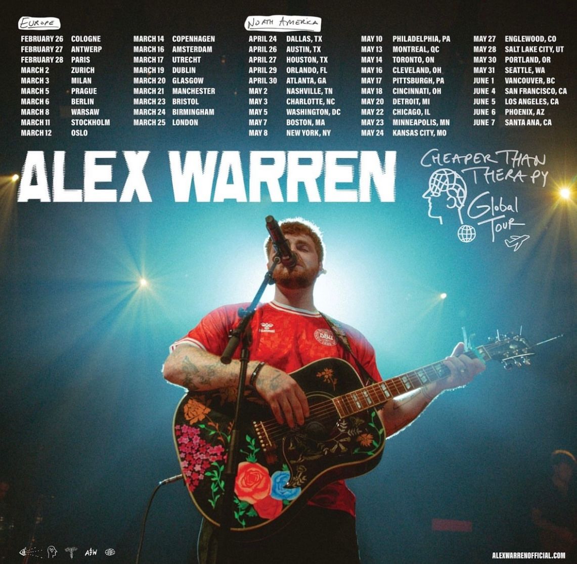 Alex Warren at Neal S. Blaisdell Center - Tom Moffatt Waikiki Shell ...