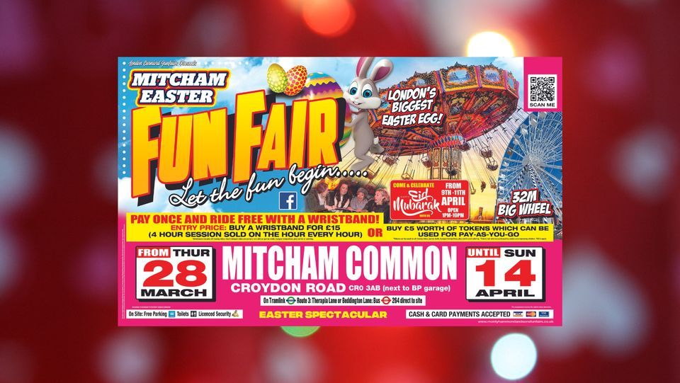 Mitcham Funfair by London Carnival Funfairs | Mitcham Common, Croydon ...