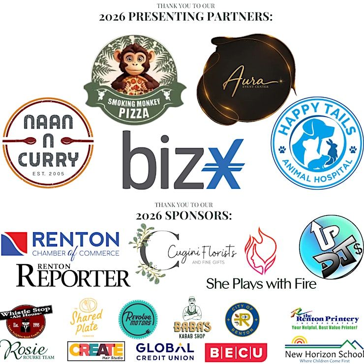 Best of Renton 2026 Award Ceremony at Aura Event Center, Renton on 20th ...