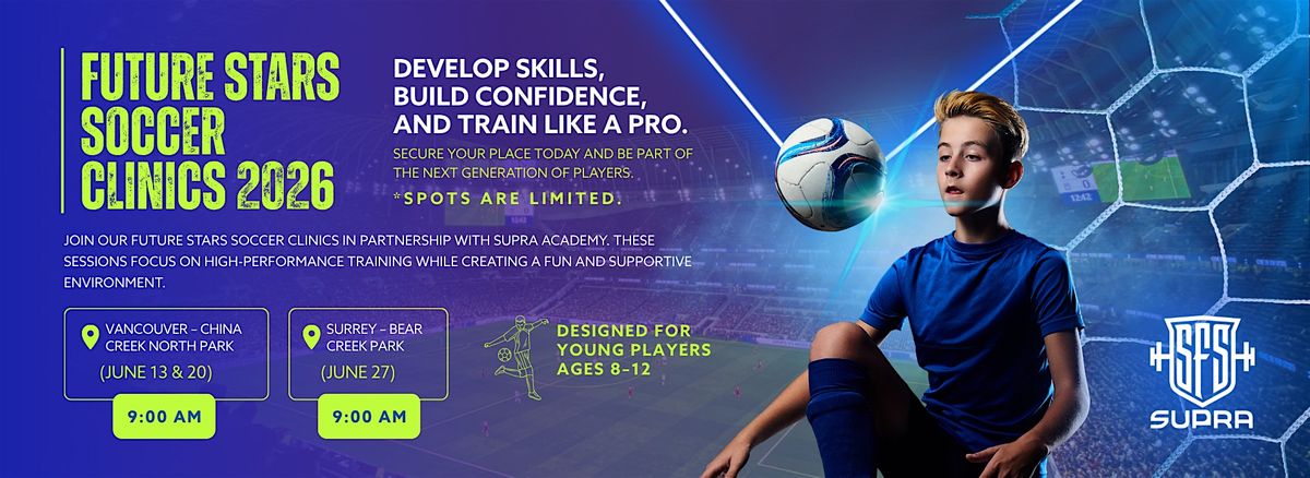 Future Stars Soccer Clinics 2026