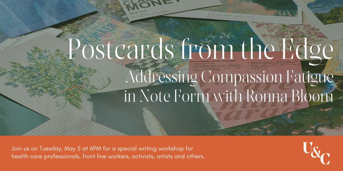 Compassion Bloom Postcard Postcards from the Edge: Addressing Compassion Fatigue in Note Form at ...
