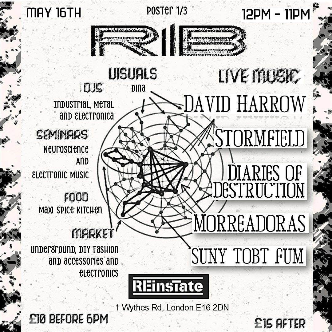 RiB : seminars | stalls | DJs | live music | food