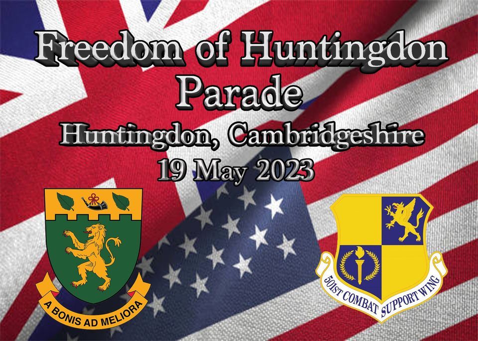 501st Combat Support Wing Freedom of Huntingdon Parade at Huntingdon ...