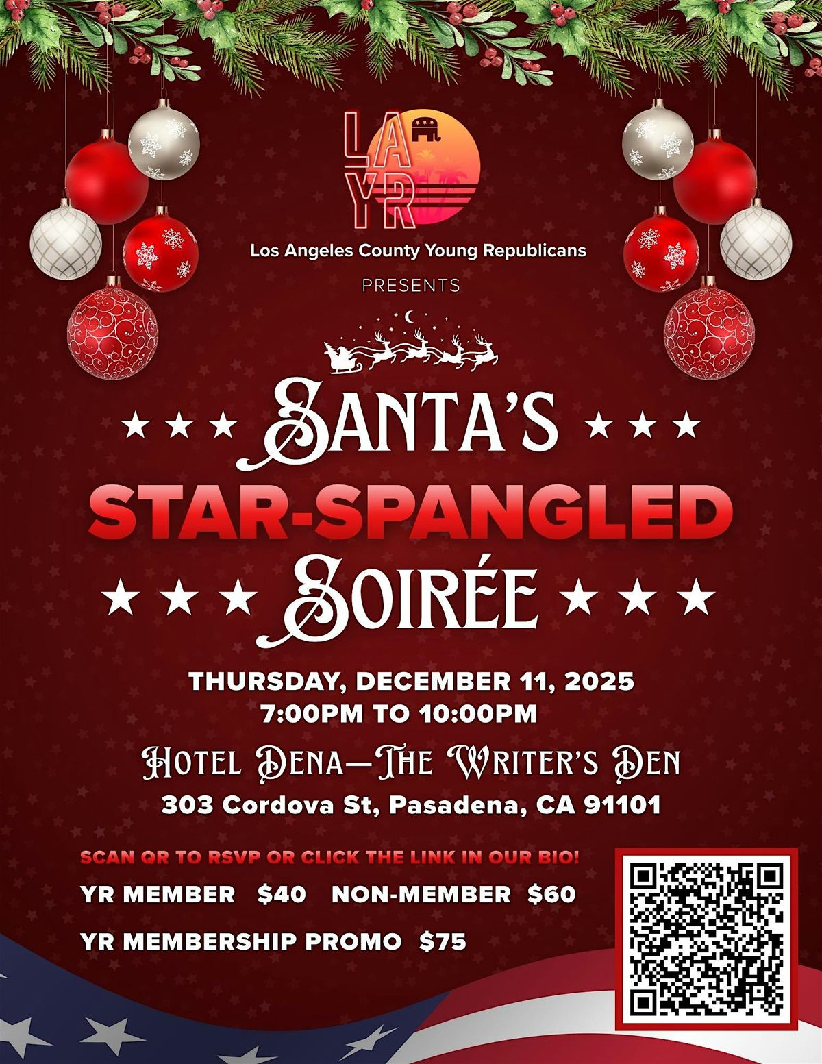 Santa's Star-Spangled Soiree with LACYR