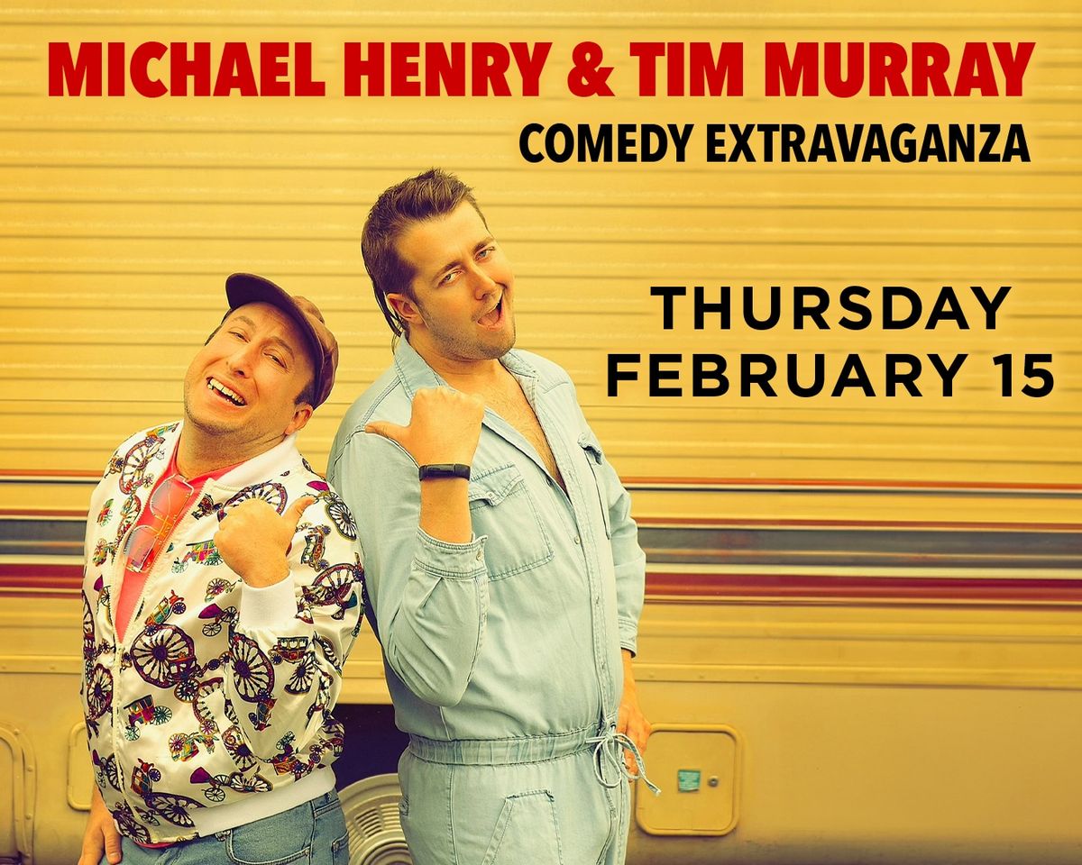 Tim Murray and Michael Henry at DC Comedy Loft