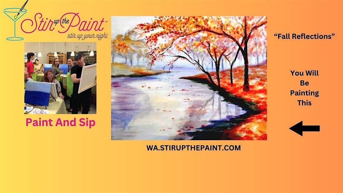 Seattle Paint and Sip, Paint Party, Paint Night With Stir Up The Paint