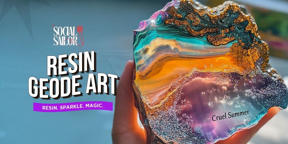 Resin Geode Art Date - Delhi