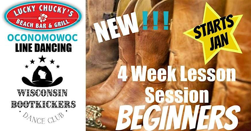 Line Dance Lessons Beginners  4 Week Session - Oconomowoc