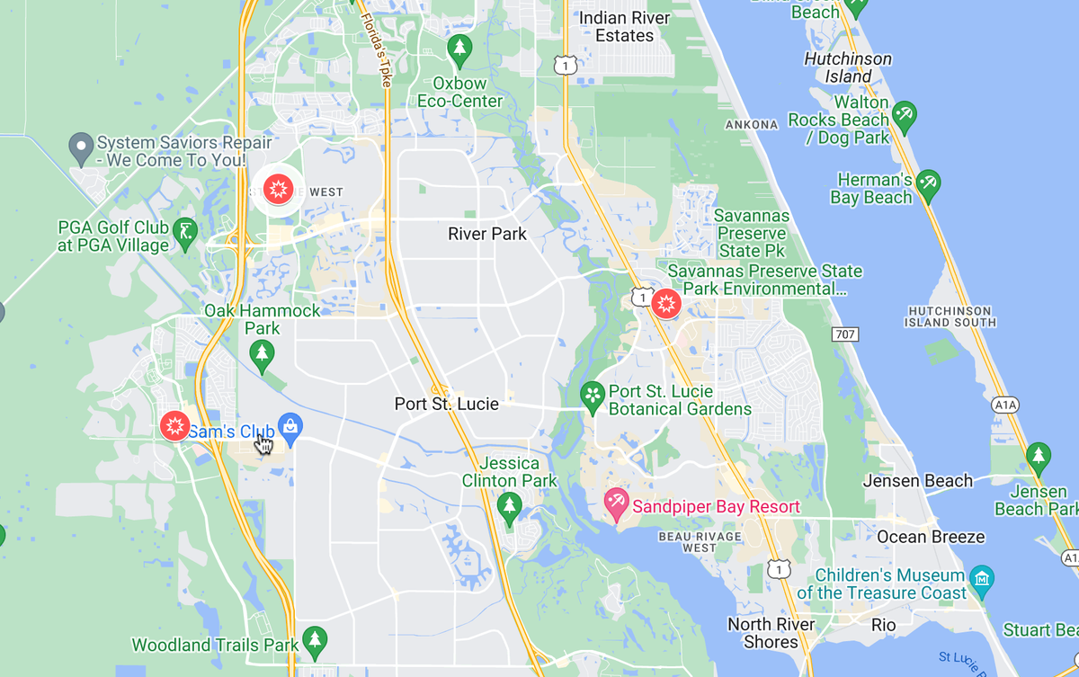 Parking St Lucie Mets at Daytona Tortugas