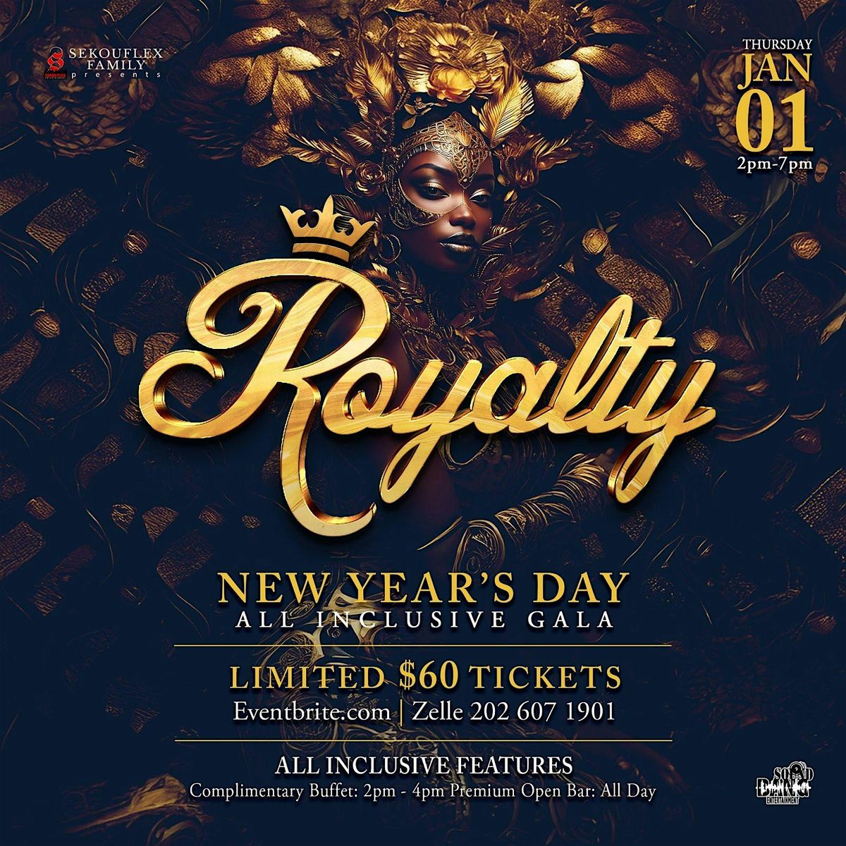 ROYALTY New Year's Day [ALL INCLUSIVE GALA]