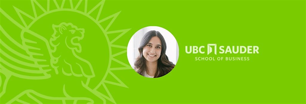 UBC Sauder School of Business Information Session