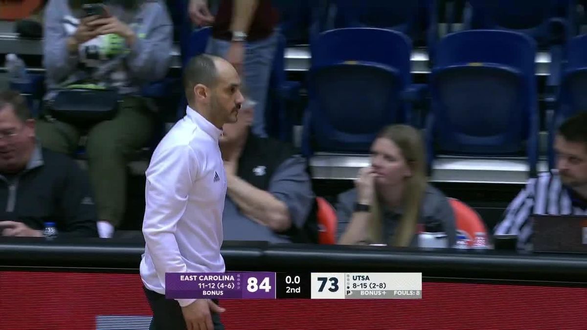 UTSA Roadrunners at East Carolina Pirates Mens Basketball at Williams Arena at Minges Coliseum
