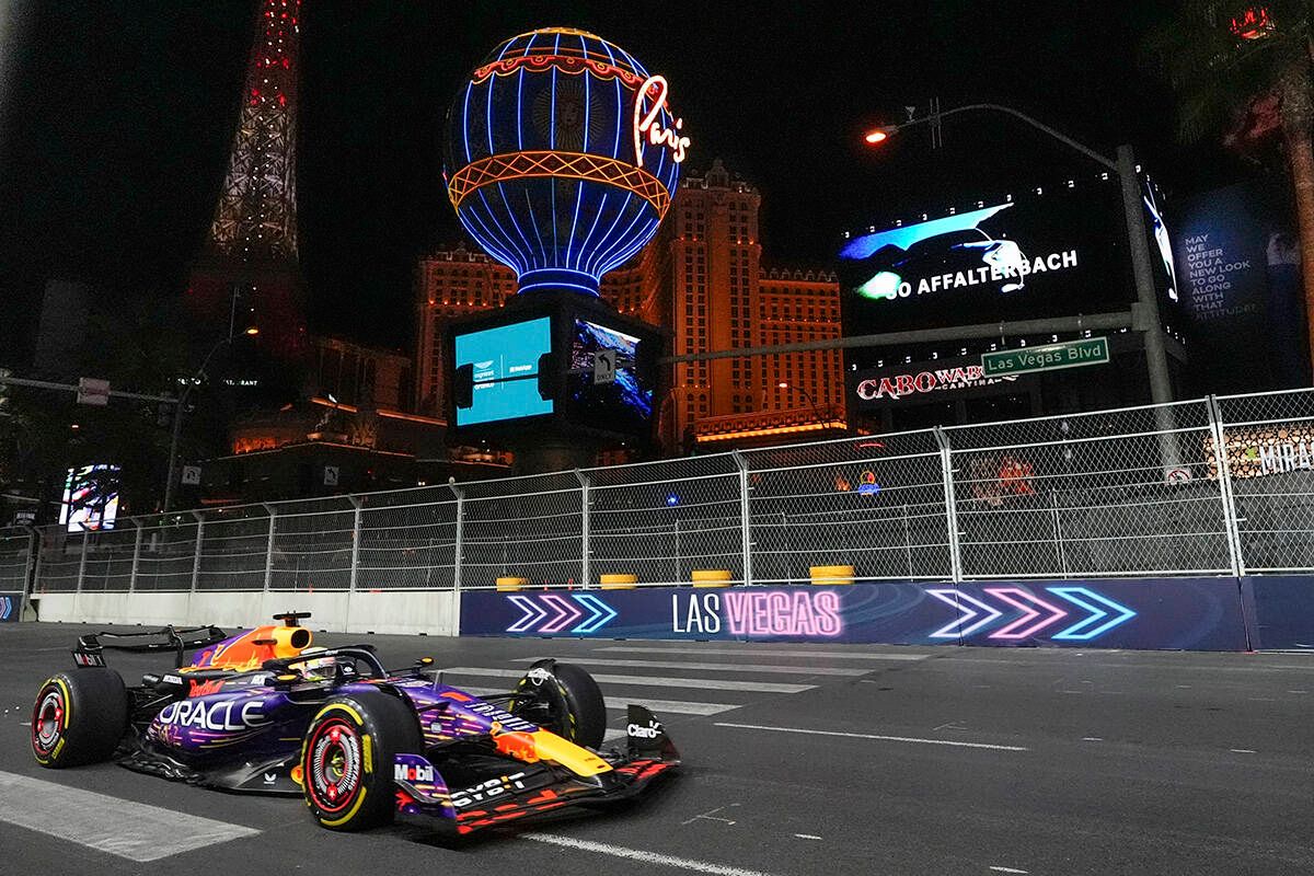 2024 Formula 1 Las Vegas Grand Prix Friday F1 Las Vegas Strip