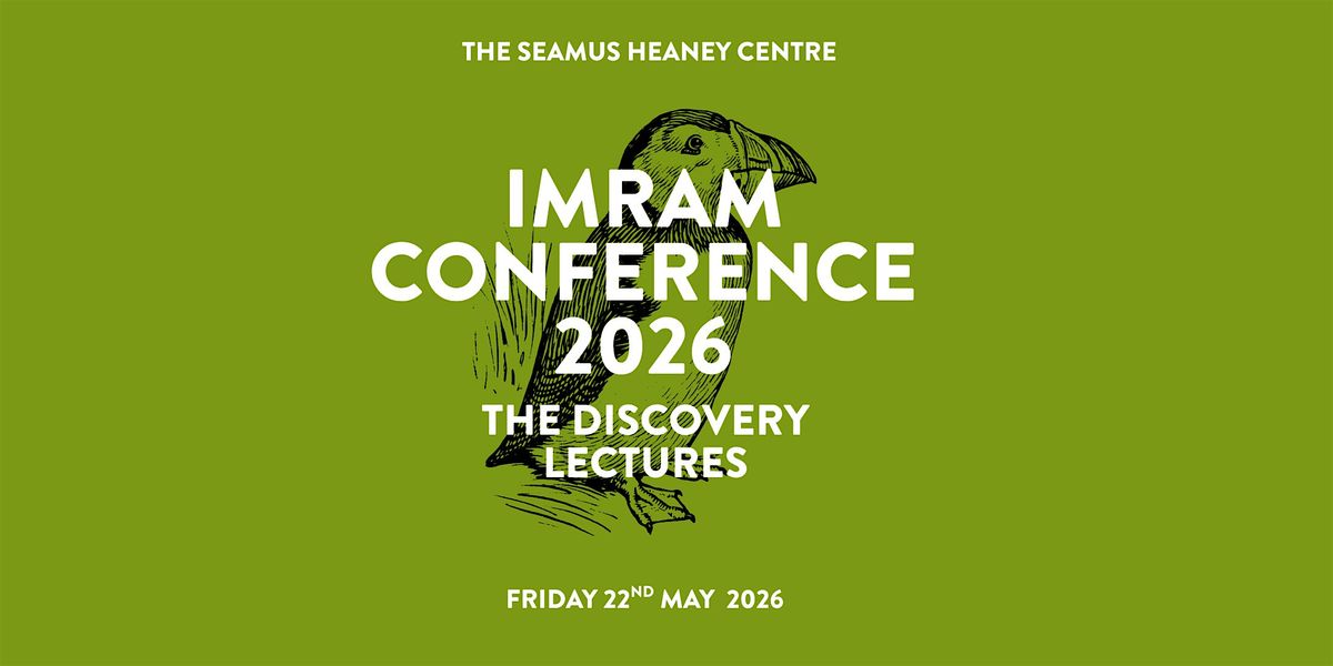 IMRAM Conference 2026: the Discovery Lectures