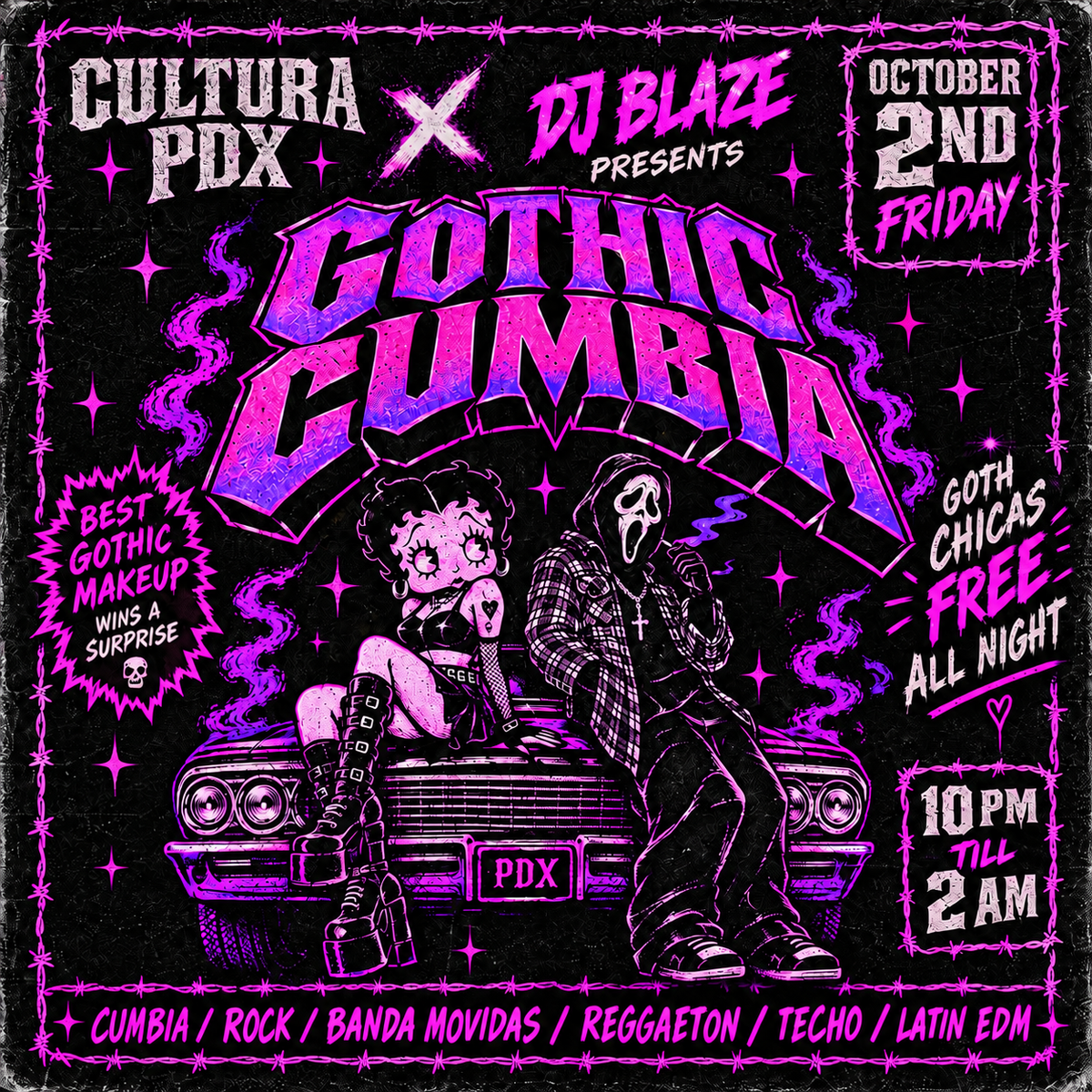 U200d GOTHIC CUMBIA ??♀️? at CULTURA PDX, Portland on 2nd October, 2026
