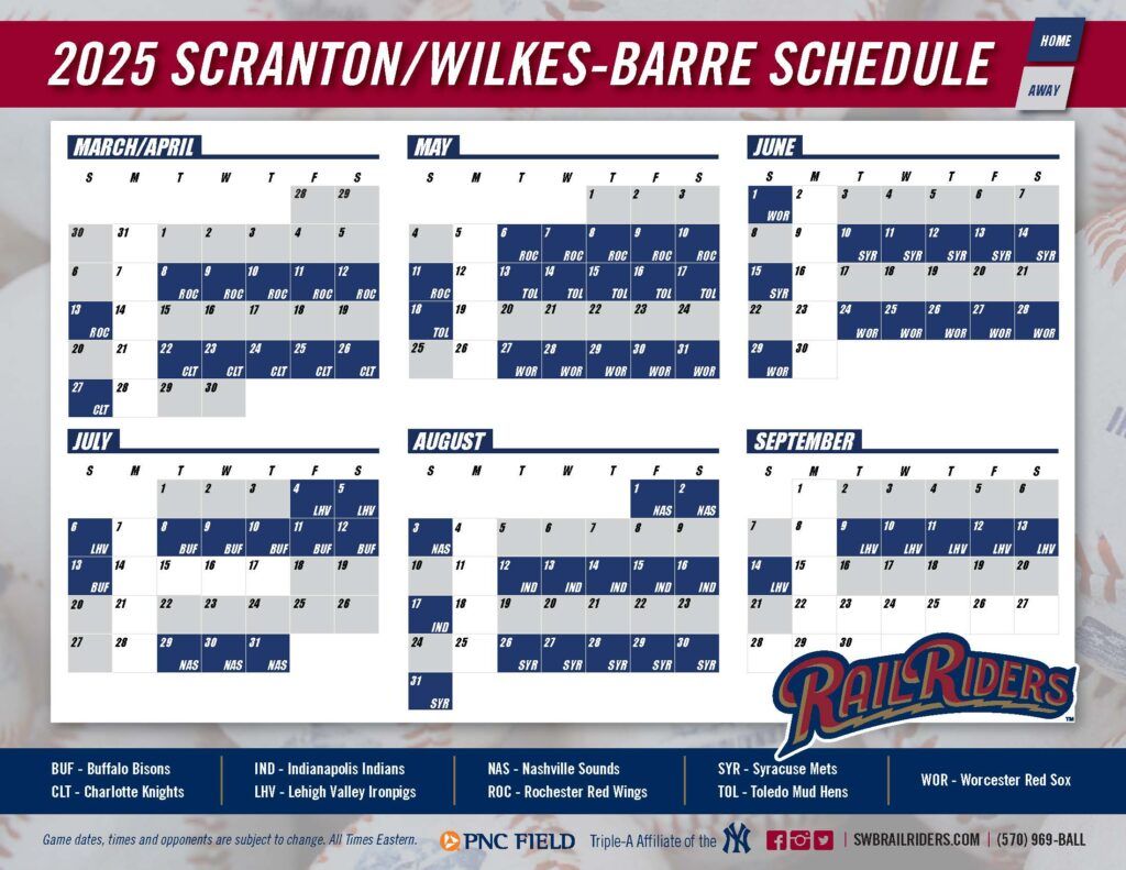 Buffalo Bisons vs. Scranton Wilkes-Barre RailRiders