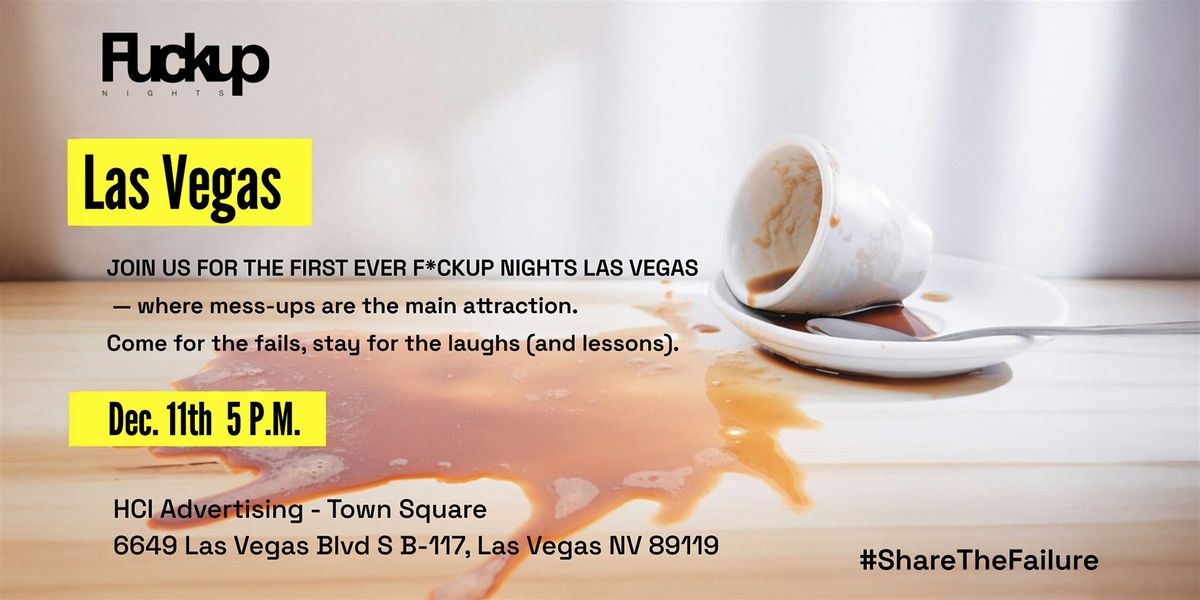 Launch Event: F*ckup Nights Las Vegas