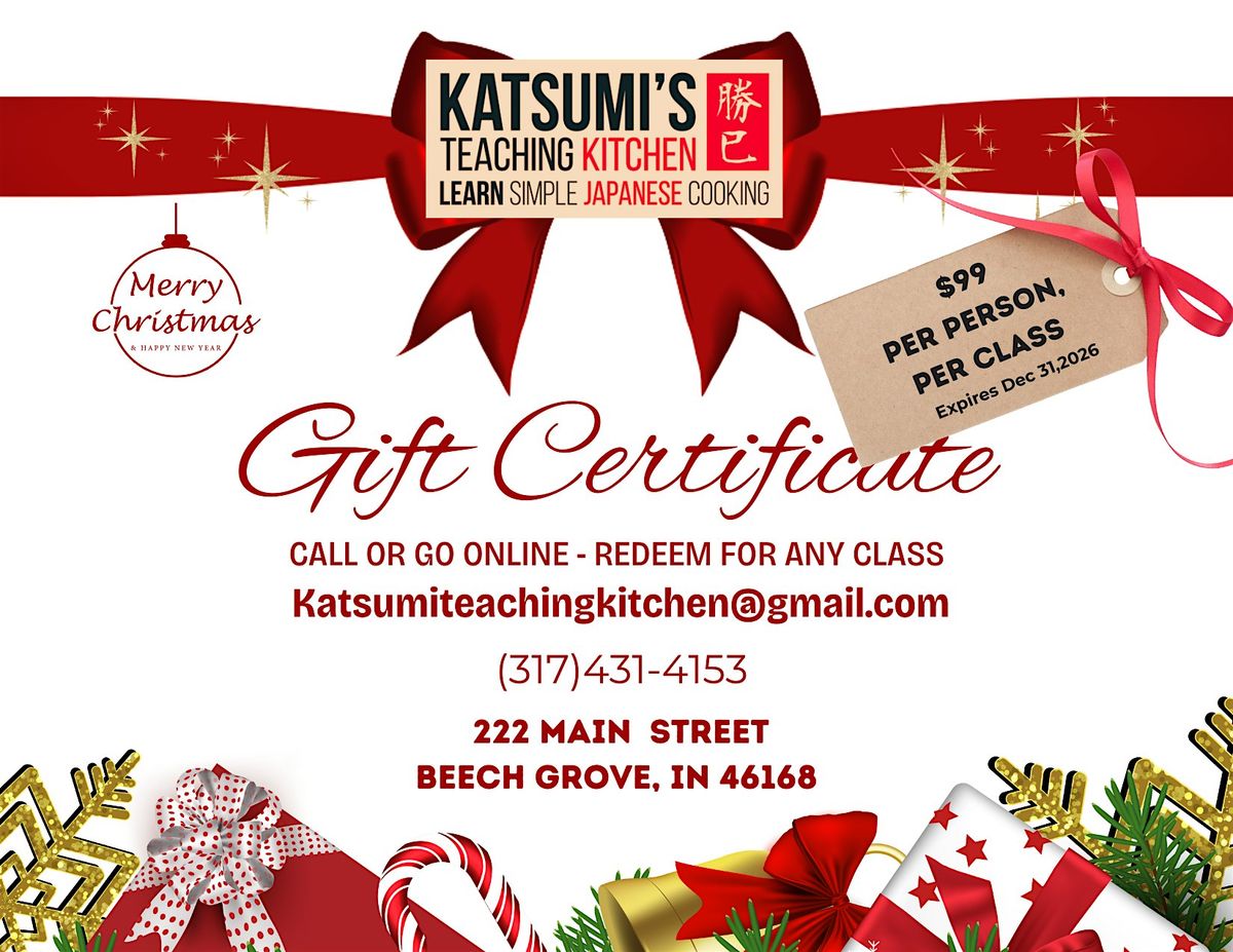 Matcha Green Tea Workshop