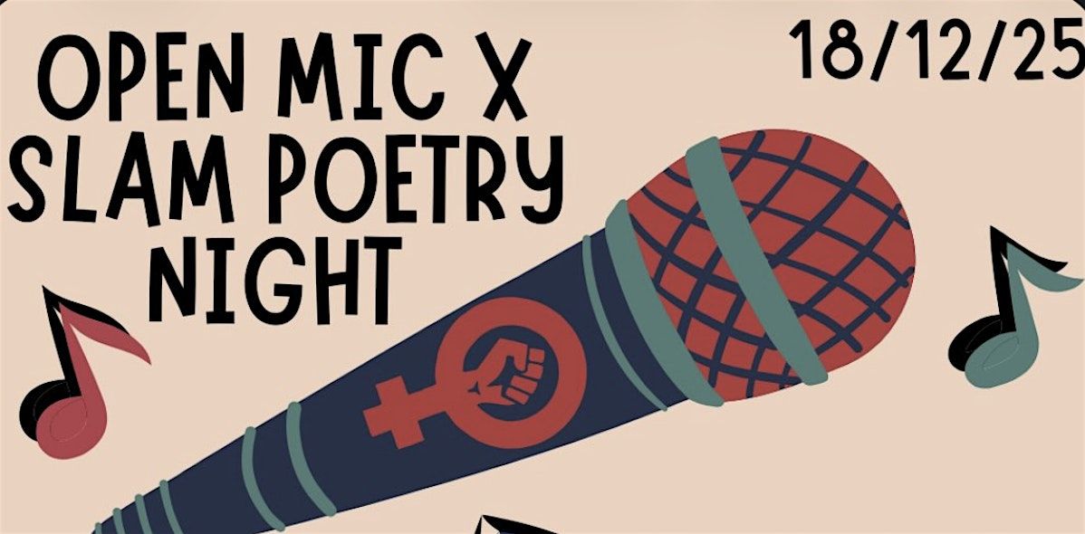 Open Mic X Slam Poetry Night Fundraiser for Refugee Women Connect