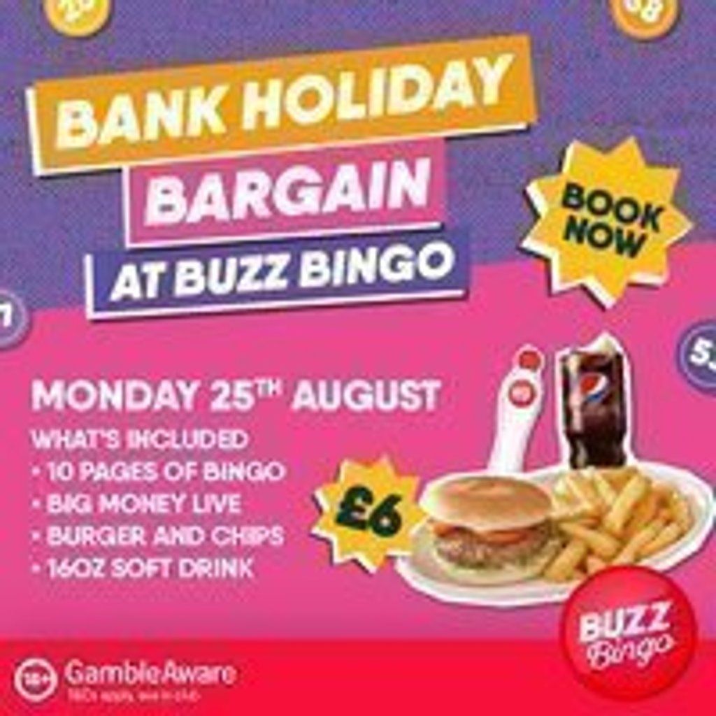 Brighton - Bank Holiday Bargain Bingo