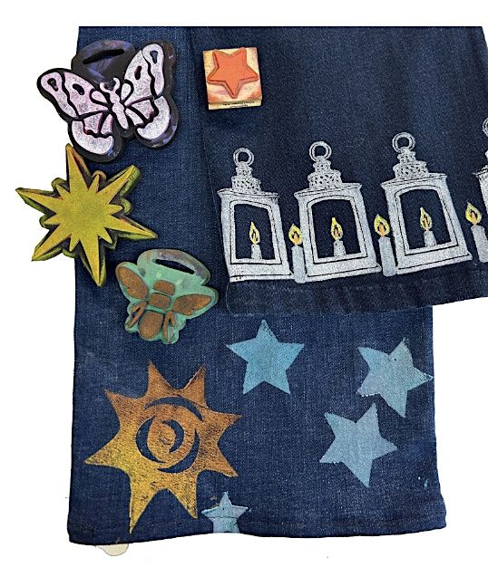 Printing on clothes, with Margot Kimball