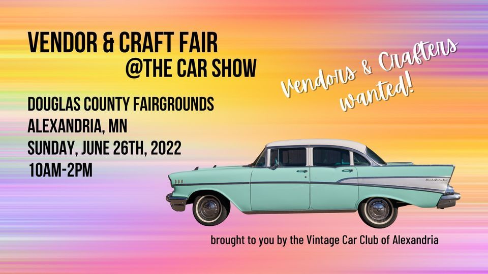 Vendor & Craft Fair at the 34th Annual Show & Shine Car Show Douglas