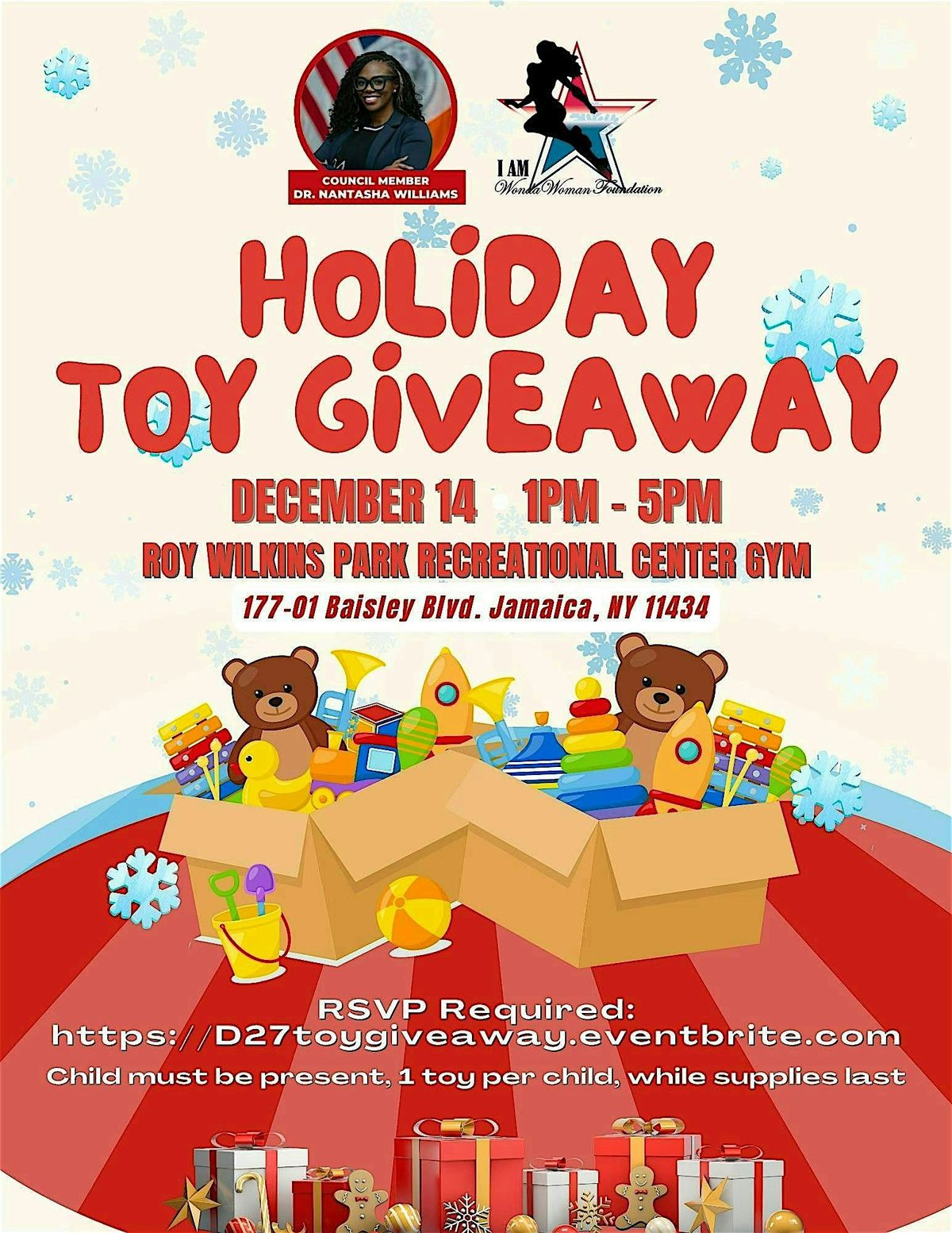 D27 x I Am Wonda Woman Toy Giveaway