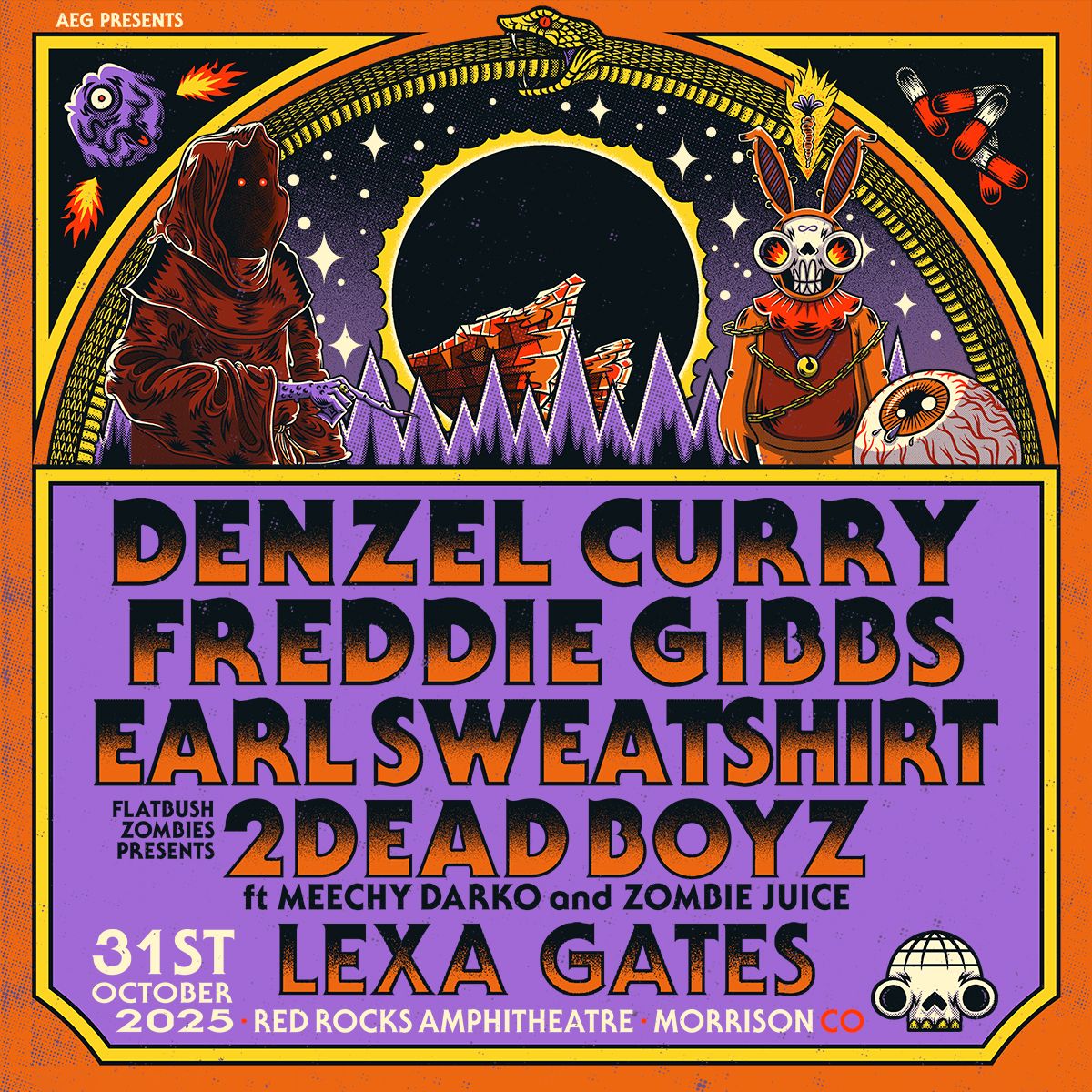 Denzel Curry  Freddie Gibbs & Earl Sweatshirt