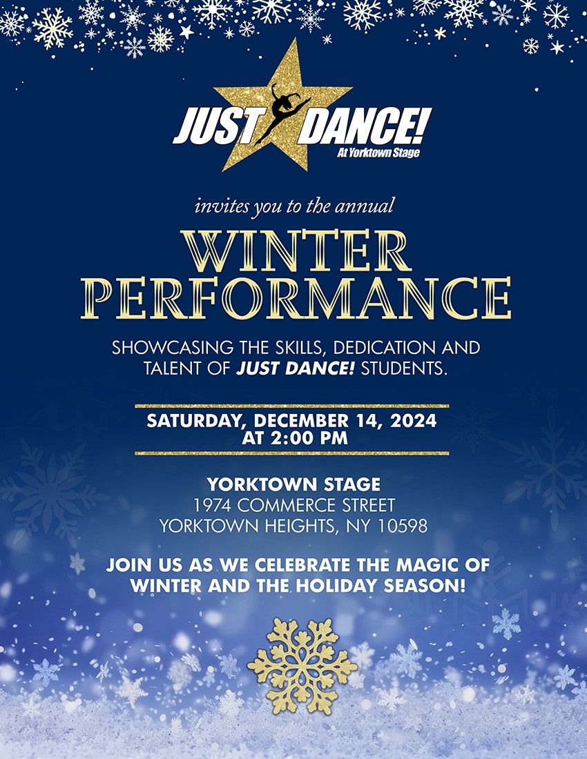 Winter Dance Performance at Gunter Theatre - Peace Center