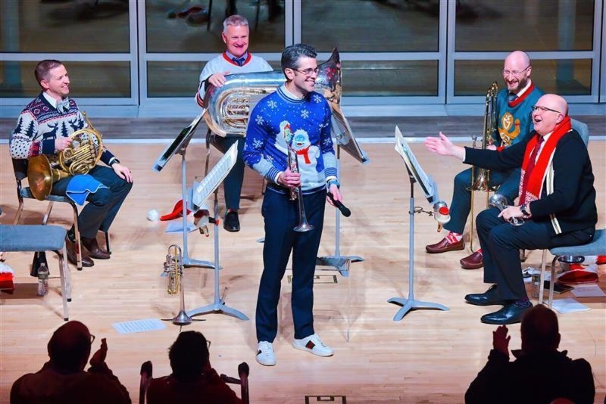 Holiday Brass at Max M. and Marjorie S. Fisher Music Center - Orchestra Hall