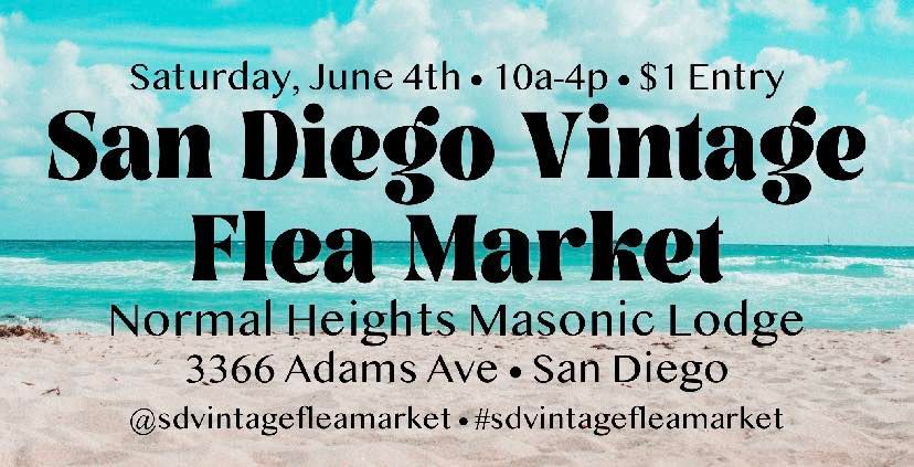 San Diego Vintage Flea Market 6\/4