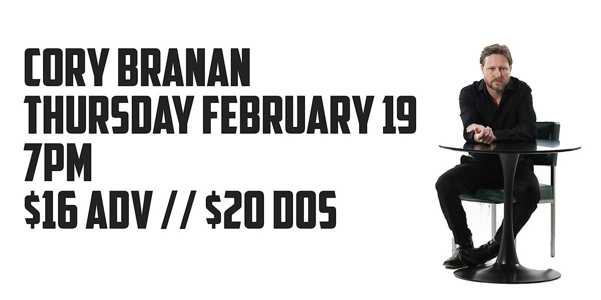 Cory Branan + more TBA