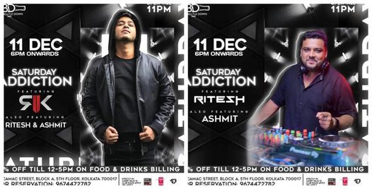 SATURDAY ADDICTION FT DJ RIK & RITESH