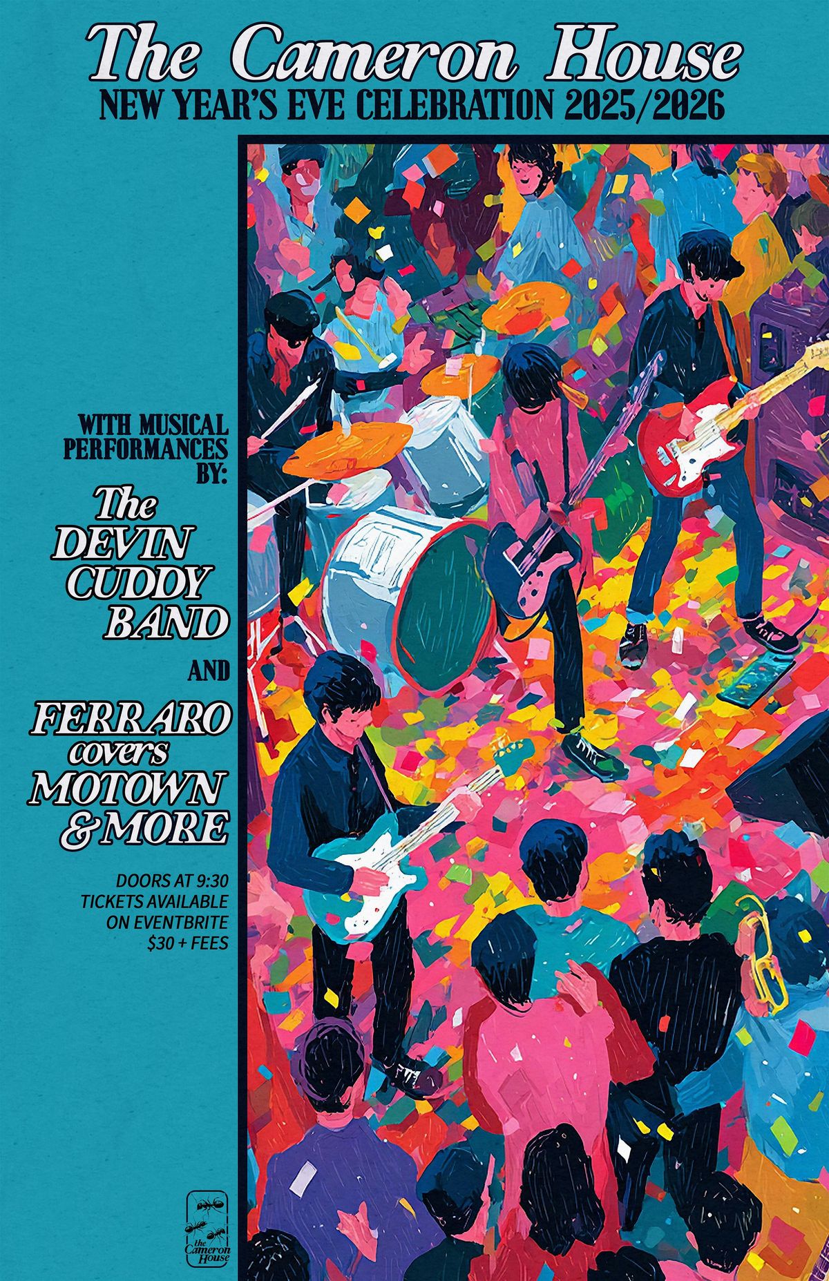 Cameron House New Year's Eve feat. the Devin Cuddy Band & Ferraro