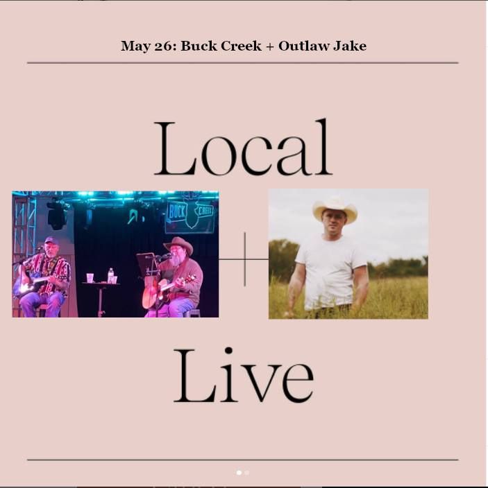 Buck Creek and Outlaw Jake at the Venue 1235 6/2/2022 (711pm) Venue