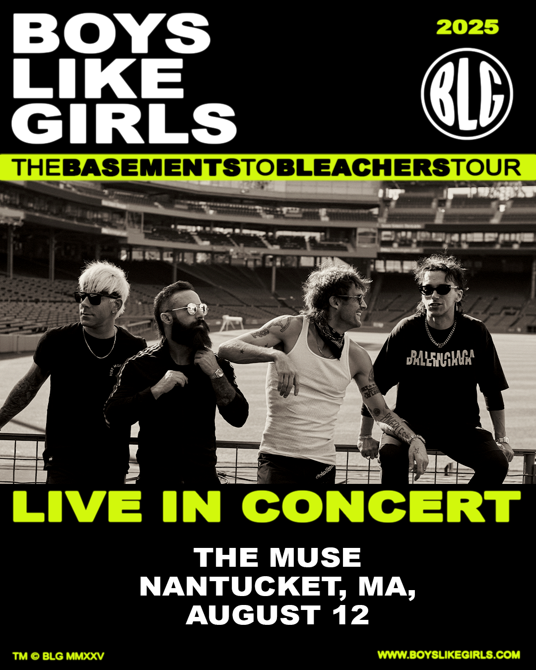 Boys Like Girls at Roseland Theater