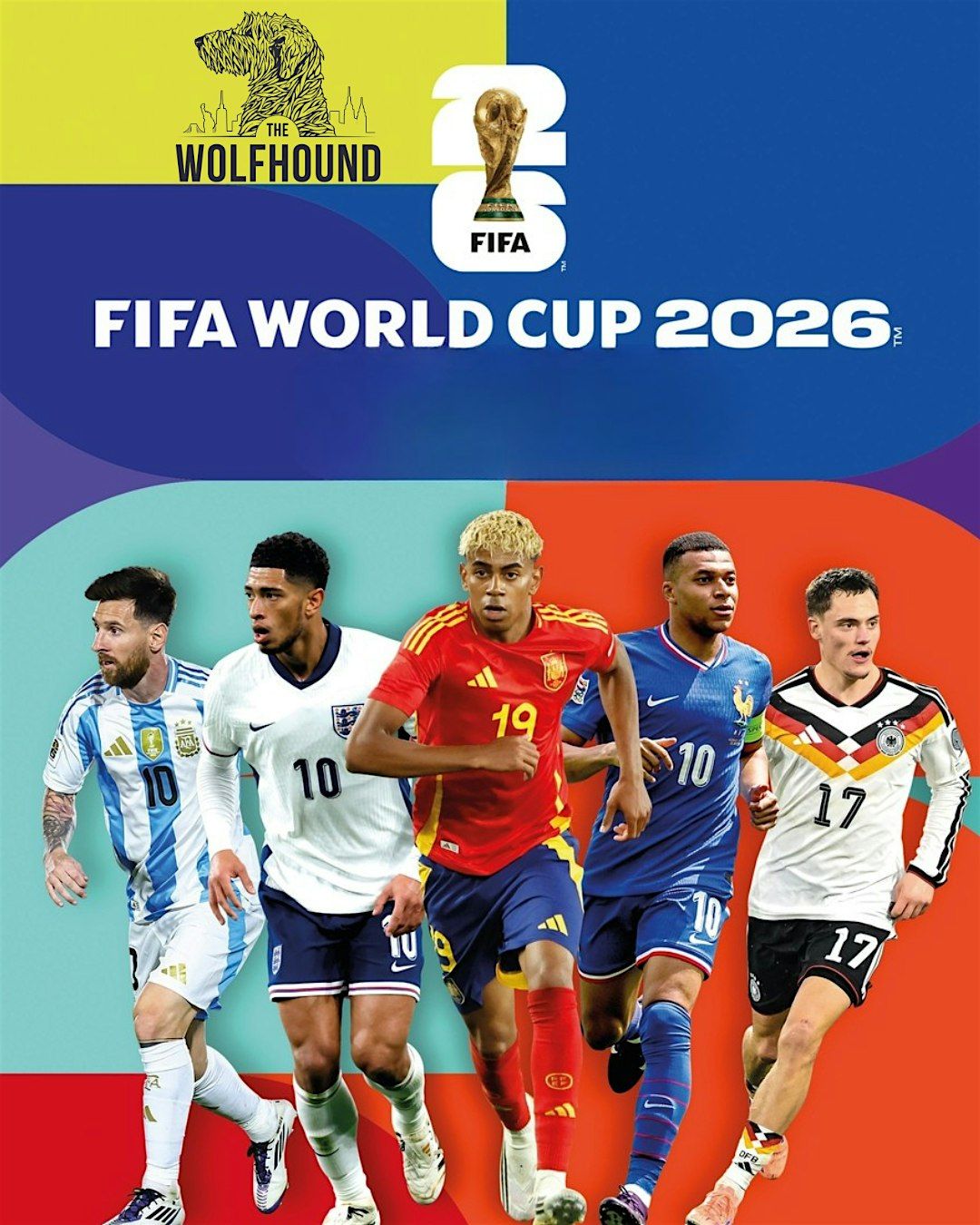 World Cup Kick Off party at the Wolfhound!