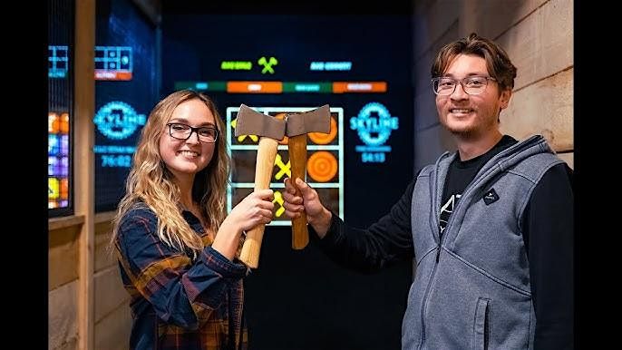 Axe Throwing 7 in Heaven Singles ages 20's 30's 40's Farmingdale