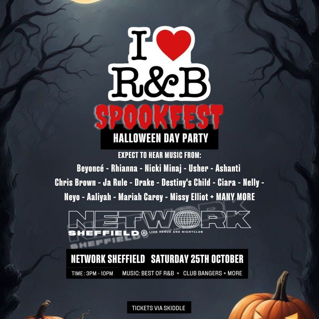 I LOVE R&B SPOOKFEST Halloween Day Party At Network