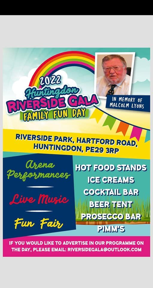 Huntingdon Riverside Gala 2022 Hartford Road, Huntingdon, PE29 3