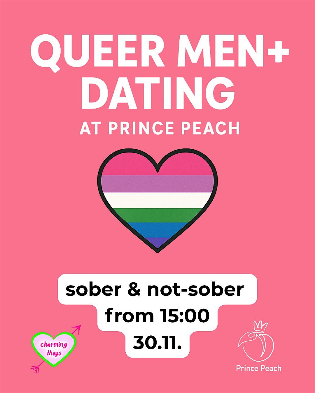 Dating for Queers at Prince Peach - Queer Men+ Edition